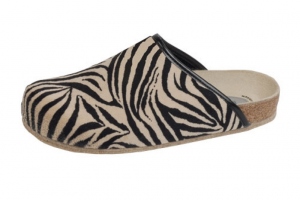 Hausschuh Art.48013-99 Zebra